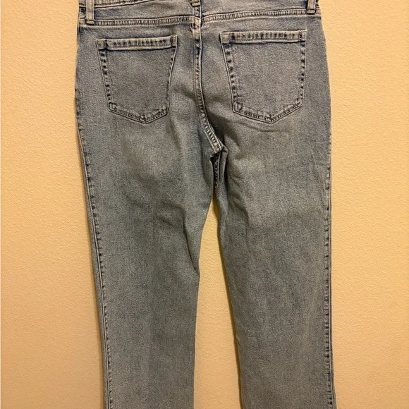 Hollister Women's Light Blue Boyfriend Jeans - Picture 2 of 3